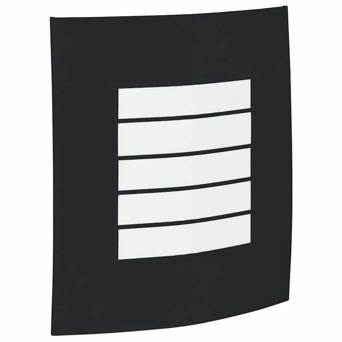 Moderne Applique Murale Extérieure Noir 23.5 x 9 x 26 cm Luminaire JARDIN @EU55826