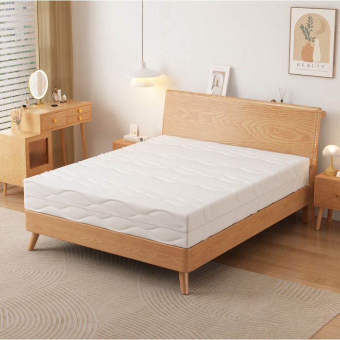 Matelas 120x200 cm à ressorts ensachés 7 zones ergonomiques H3 hauteur 20 cm déhoussable et lavable OEKO-TEX VEVXYN
