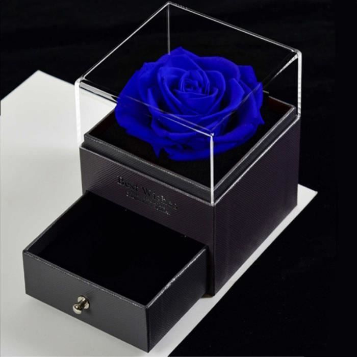 Coffret Rose éternelle + Collier « Je T’aime » En 100 Langues – Cadeau Romantique Pour Elle – Saint-Valentin, Noël, Anniversaire - 13