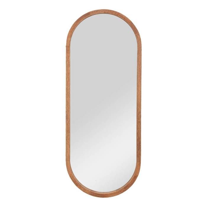 Miroir Gianni hévéa 35x90cm - Atmosphera Créateur dintérieur Miroir Gianni hévéa 35x90cm - Atmosphera Créateur dintérieur