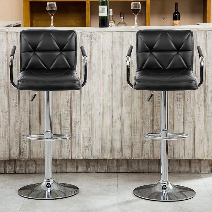 Lot De 6 Tabourets De Bar Chaise Haute De Bar Avec Accoudoirs Hauteur Reglable 109cm Grande Base Assis Rembourre Noir Cdiscount Maison Lot De 6 Tabourets De Bar Chaise Haute De Bar Avec Accoudoirs Hauteur Reglable 109cm Grande Base Assis Rembourre Noir Cdiscount Maison