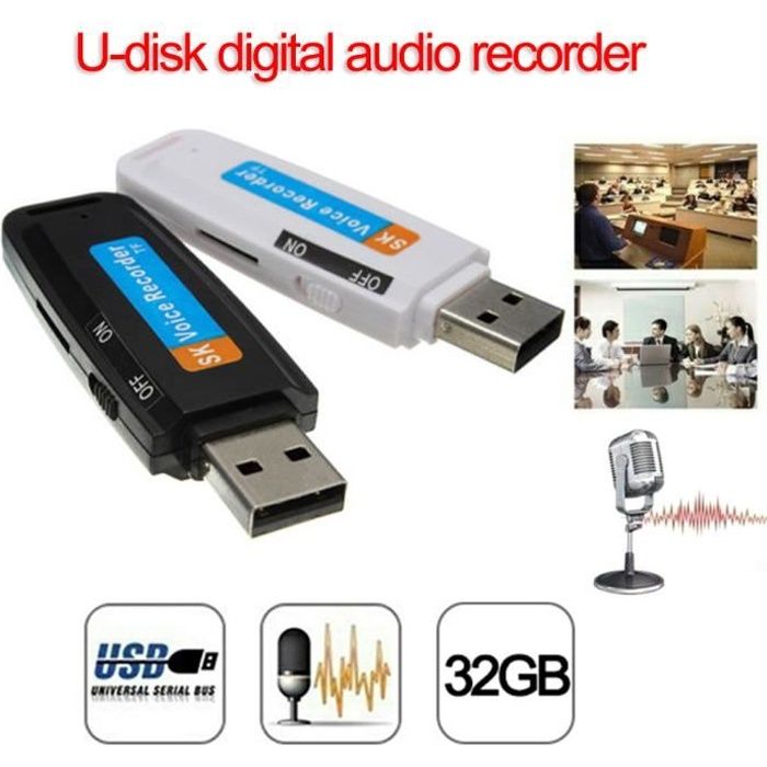 clé usb enregistreur audio