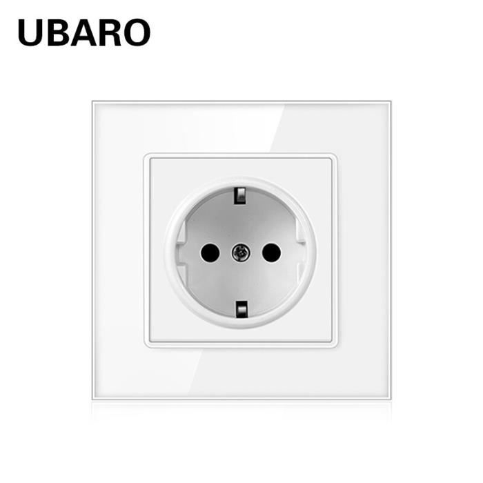 Lot De 4 Cache-prises étanches Blancs - Pour Prises Murales Type 86 - Adhésif Double Face, Installation Sans Perçage - Salle De Bain, Cuisine - 3