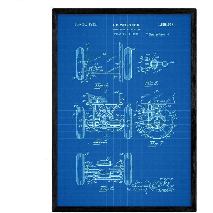 Planche N° 231 et 232 Dessins & Gravures Brevets Plans Marques