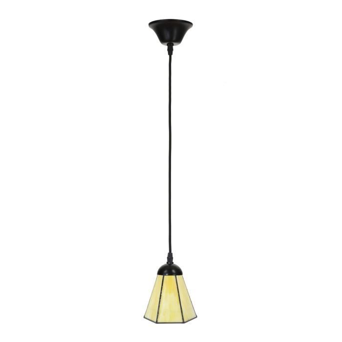 Coloured By Art - Tiffany Lampe - Tiffany Lampes suspendues sur cordon Narcissus