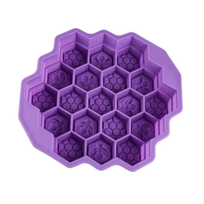 D En Gateau Abeille Nid D Abeille Moule En Moule Silicone Savon Moule A Chocolat Souple Moule Bub369 Cdiscount Maison