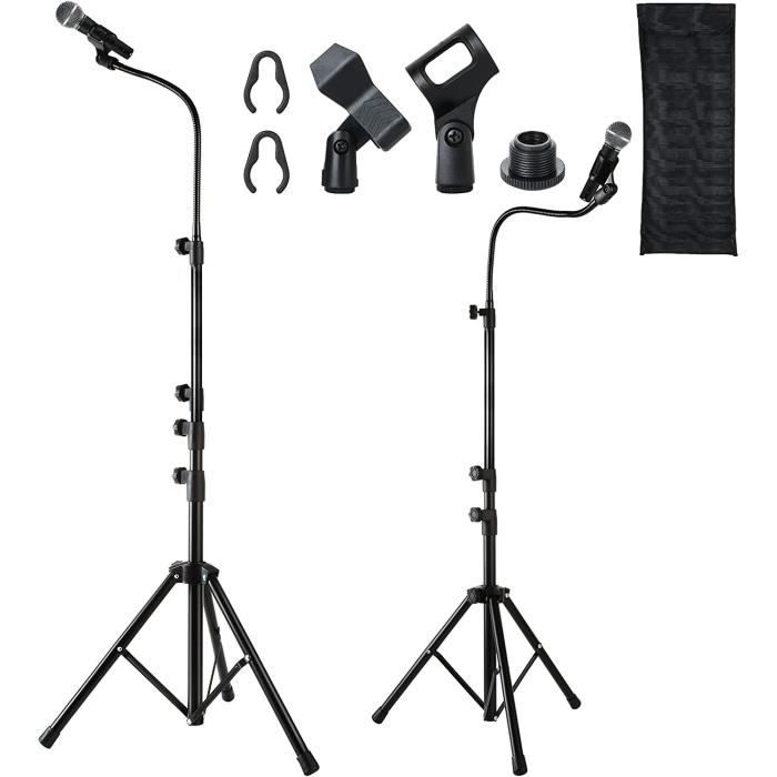 Pied pour microphone avec support et adaptateur - 079A15