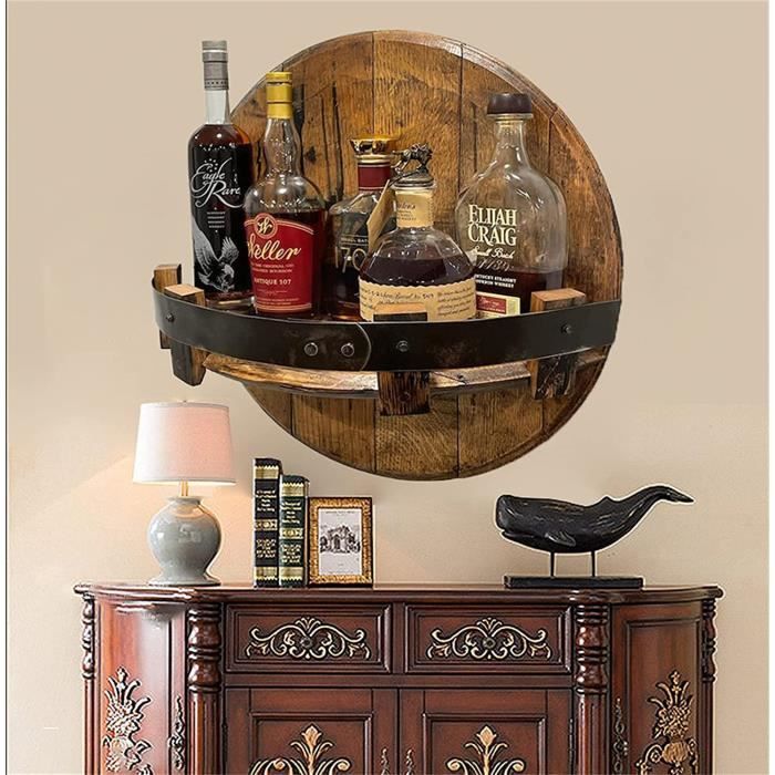 Meuble Baril En Bois De Tonneau De Whisky Récupéré – Déco Maison Unique