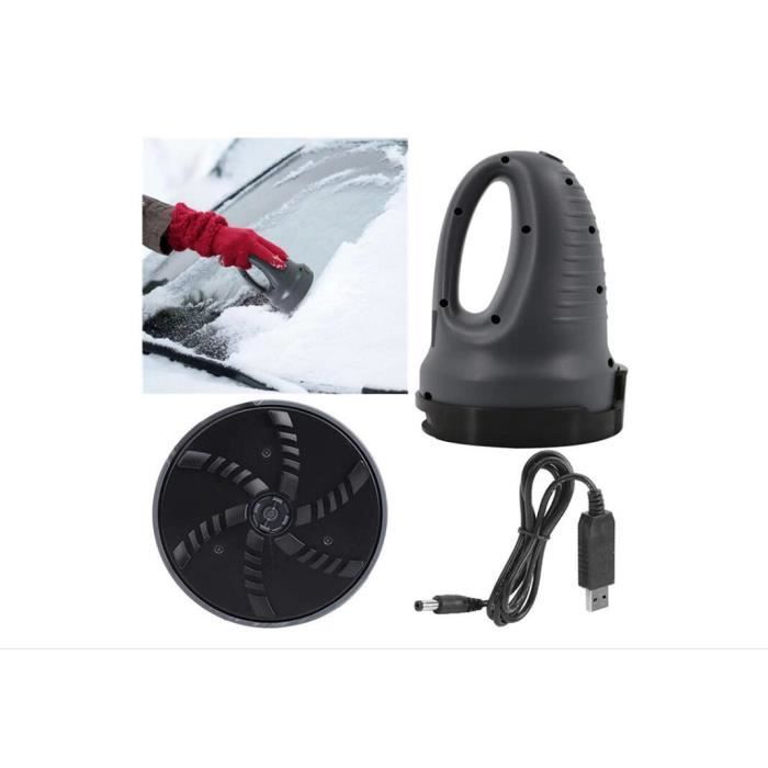 Dégivreur Électromagnétique Voiture USB - Dégivrage Rapide Pare-brise, Neige - Alimentation Solaire Ou Batterie