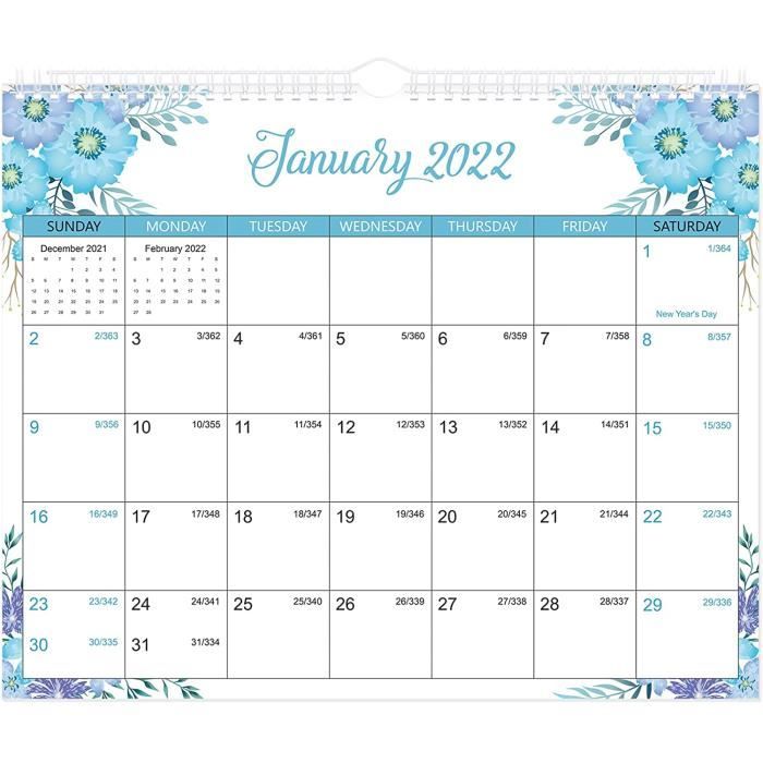 Calendrier De L Avent Pas Cher 2023 Calendrier Mural Floral 2022-2023 - Calendrier Mural 2022-2023 - Démarrage  En Janvier 2022 À Décembre - 2023 14. 6 X 11. 5 Crochets - Cdiscount  Beaux-Arts Et Loisirs Créatifs