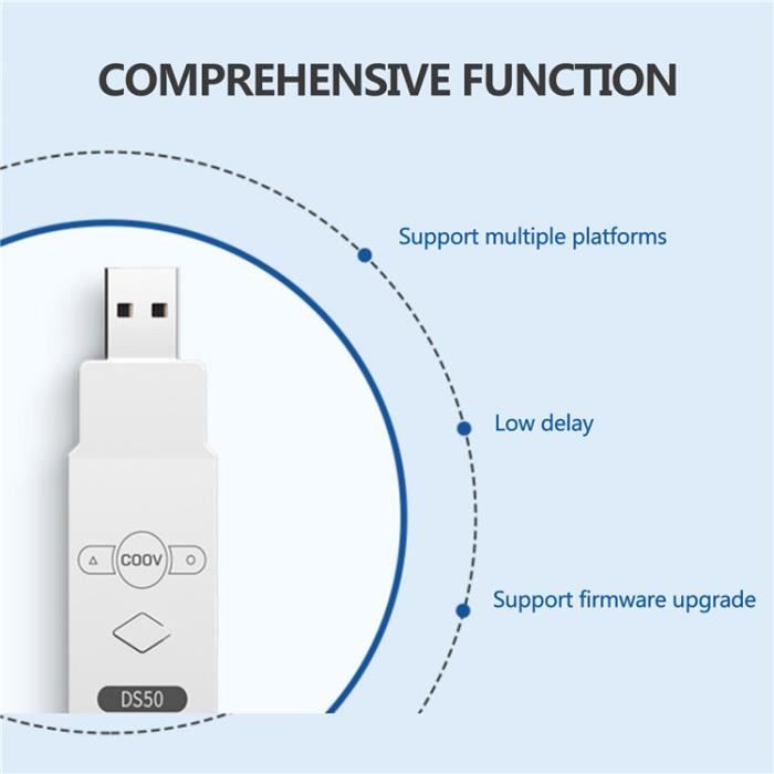 Accessoire réseau,Récepteur Bluetooth USB sans fil pour contrôleur PS5,PS4, adaptateur émetteur Audio pour Switch,PC- Bluetooth v5.0 - Cdiscount  Informatique