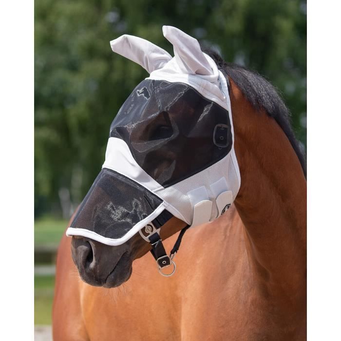 Masque Anti mouches Solaire QHP Grey Pony Cdiscount masque-anti-mouches-solaire-qhp-grey-pony-cdiscount