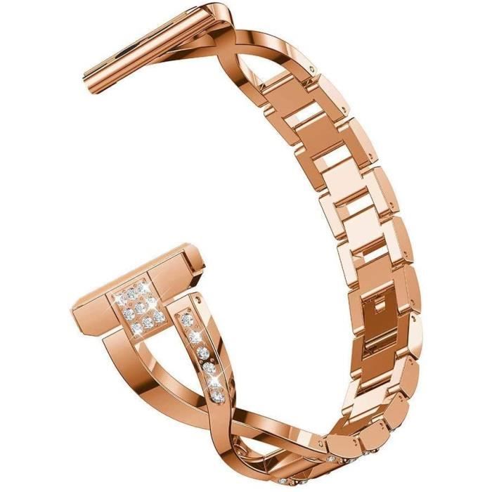 WATCH BRACELET Bracelet compatible avec Fossil Q Smartwatch Band 22 mm -  Compatible avec Fossil Gen 4 Gen 3 Explorist HR-Fossil Q191 , - Achat/vente  montre - Cdiscount