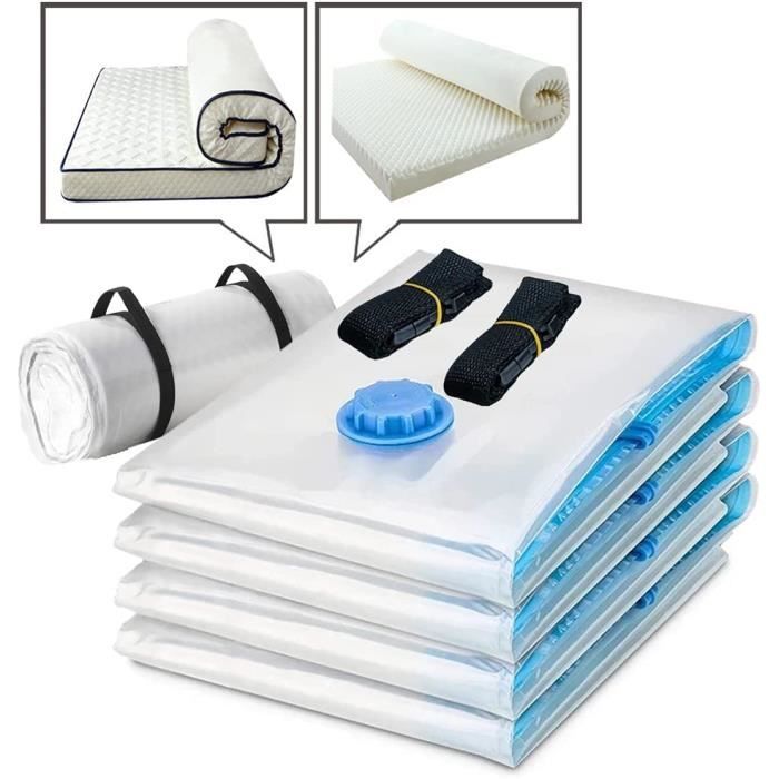YZMY Sac sous Vide pour Matelas Housse Plastique Rangement Convient pour Matelas Latex/éponge Rétréci De 80% Size:240x130cm Compatible avec Tous Les Aspirateurs YZMY Sac sous Vide pour Matelas Housse Plastique Rangement Convient pour Matelas Latex/éponge Rétréci De 80% Size:240x130cm Compatible avec Tous Les Aspirateurs