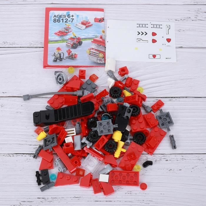 Fydun Blocs pour enfants 6 en 1 Bloc de construction de bricolage pour ...