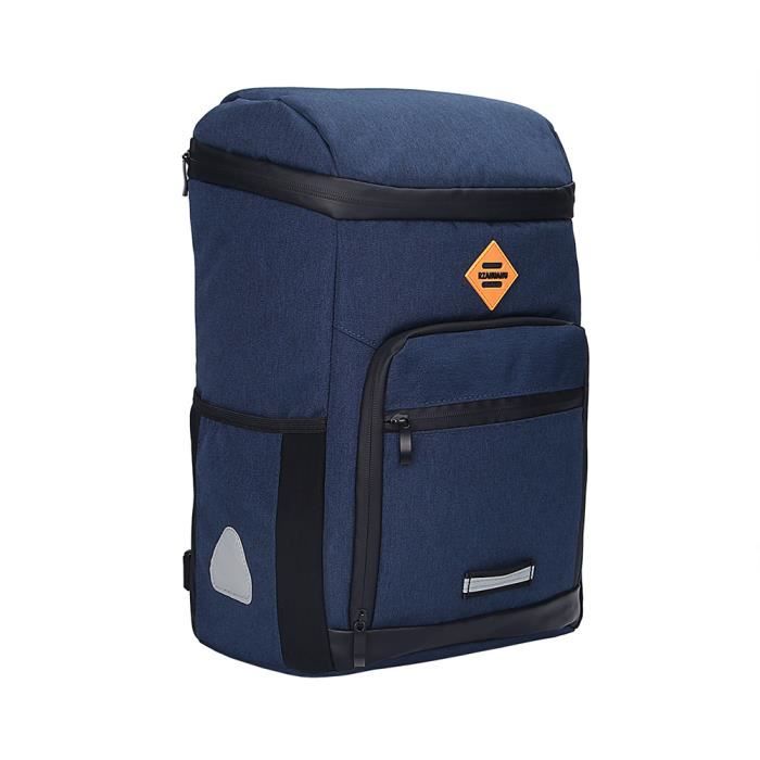 Sac Vélo Étagère Étanche MOSISO - Glacière Isotherme Siège Arrière Avec Poche Bouteille Et Bandoulière