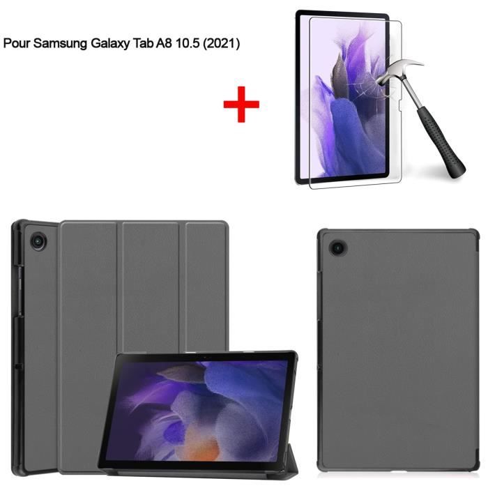 Case Pochette pour SAMSUNG Tab A8 10.5 pouce and support Facile