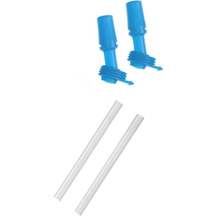 Pack 2 Vannes Morsure Et Pailles Bleues CamelBak - Neuf, Pour Bouteilles D'hydratation