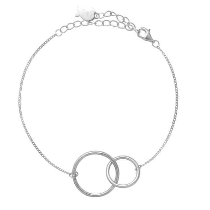 Bracelet Argenté Clio Blue Occasion - Beau Bijou Pour Cadeau De Noël