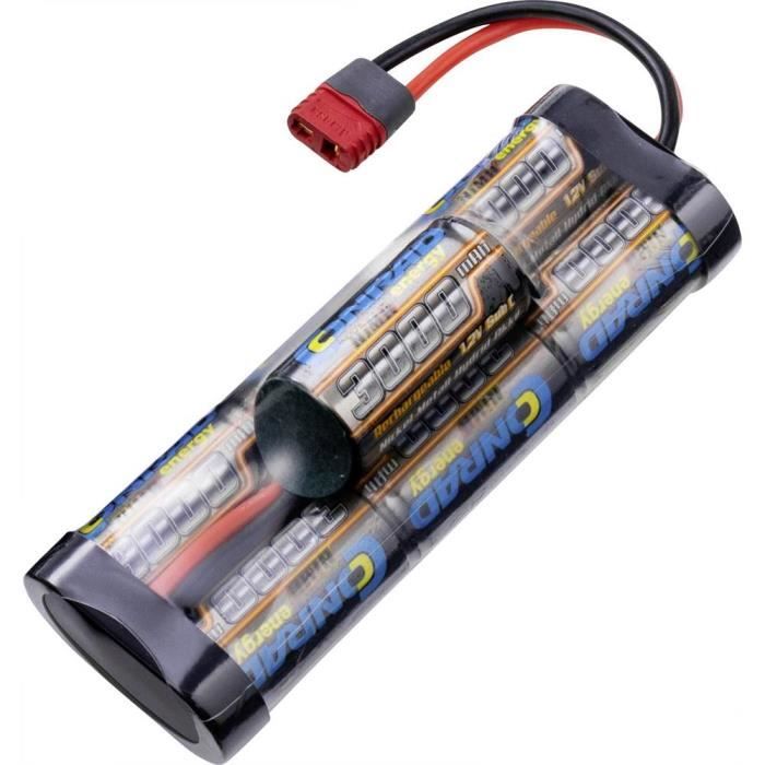 Batterie NiMH 8,4V 3000mAh ID pour voiture TRAXXAS 2923X Batterie NiMH 8,4V 3000mAh ID pour voiture TRAXXAS 2923X