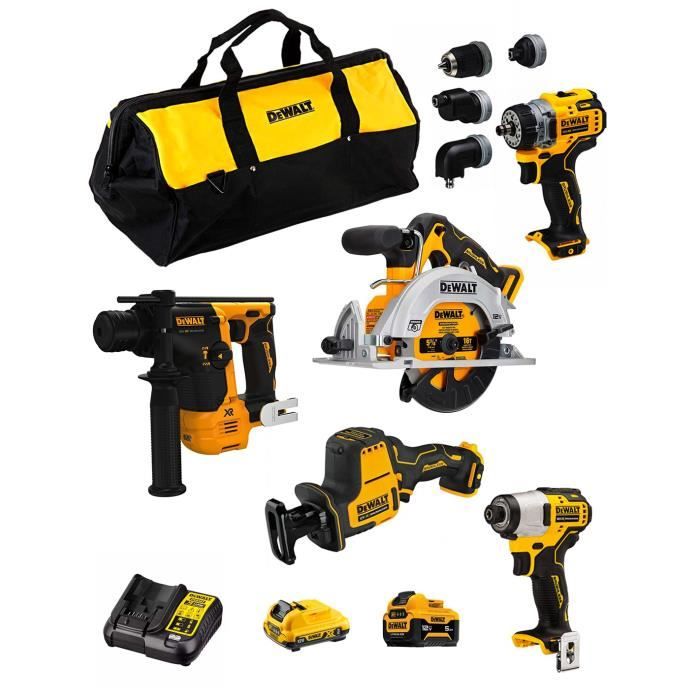 DeWALT Kit D12K501 DCS512 DCS312 DCD703 DCH072 DCF801 1 X 3 dewalt-kit-d12k501-dcs512-dcs312-dcd703-dch072-dcf801-1-x-3