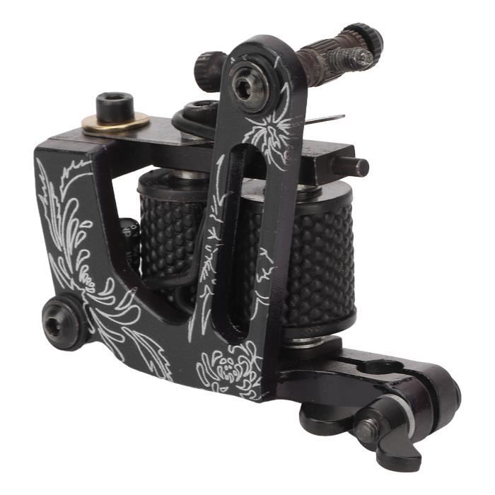 Drfeify Machine à tatouer à bobine Machine à tatouer professionnelle en alliage Novice Tattoo