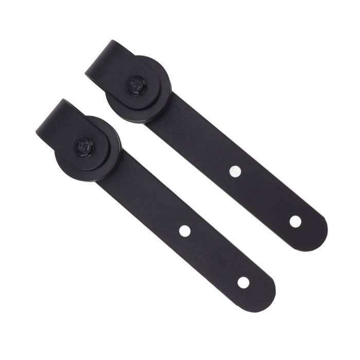 Kit quincaillerie porte coulissante en acier carbone pour armoires