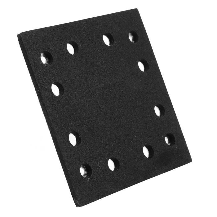 2x Patins Arrière En Mousse Auto-adhésifs Pour Ponceuse Makita 4510 - Noir - Remplacement Facile - Neuf