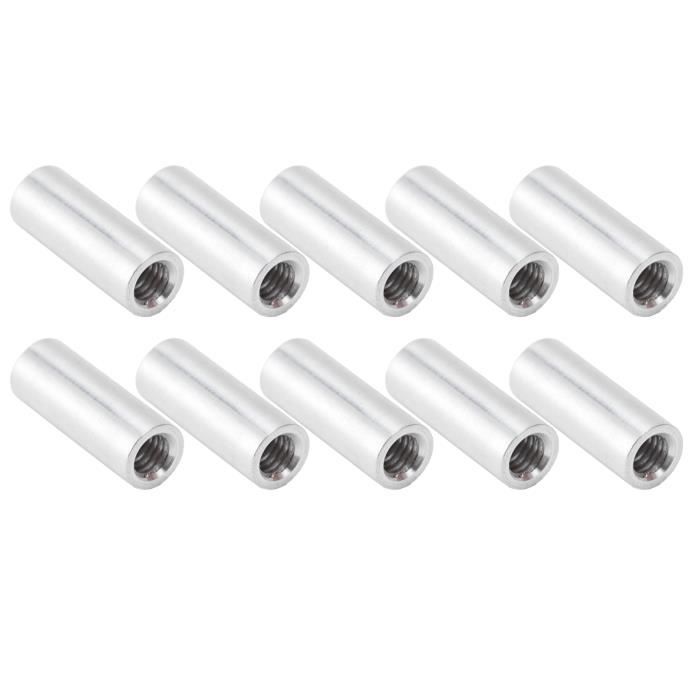 10 Entretoises M3x10 En Aluminium Anodisé Mazarine - Pour Drones UAV Et Multi-rotors