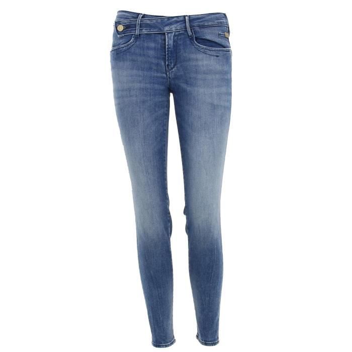 Pantalon jeans slim Vigny pulp c blue l - Le temps des cerises