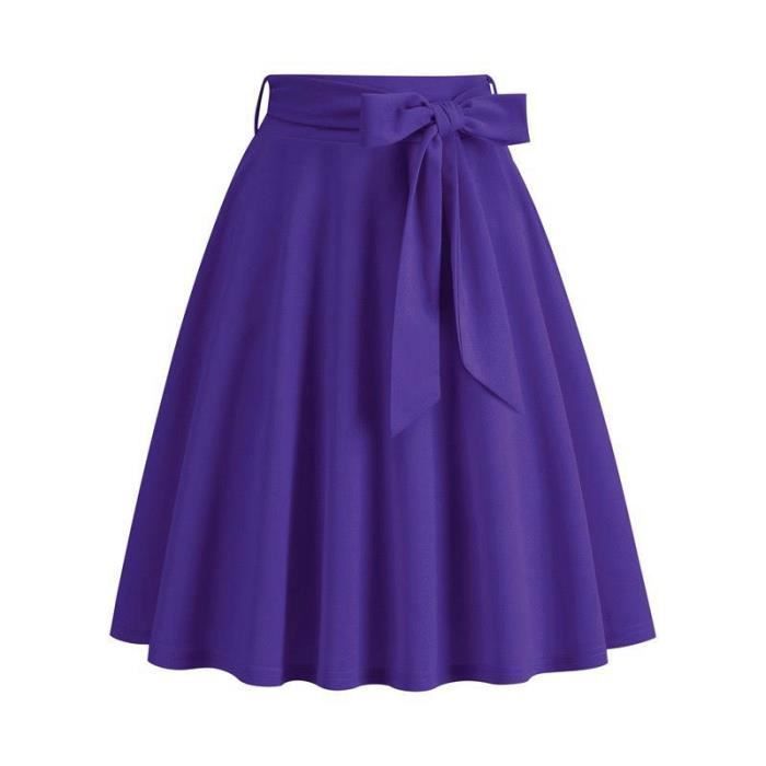Jupe maille d?ensemble violette P.A.R.O.S.H Jupe maille d?ensemble violette P.A.R.O.S.H