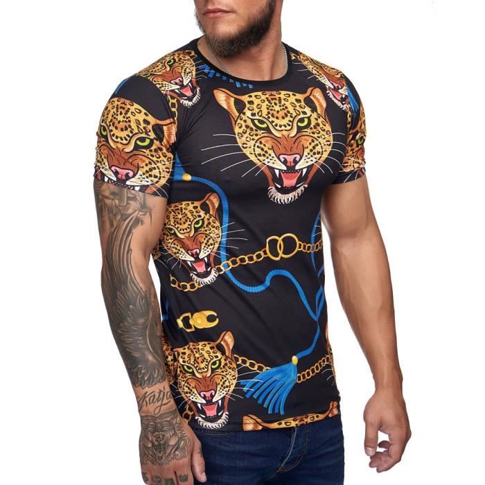 Tee shirt hotsell homme fashion