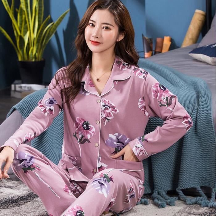 Pyjama Deux-pièces Vintage Nick & Nora 'Winter In Paris' - 100% Coton Flanelle Taille XXL - Neuf Avec étiquettes