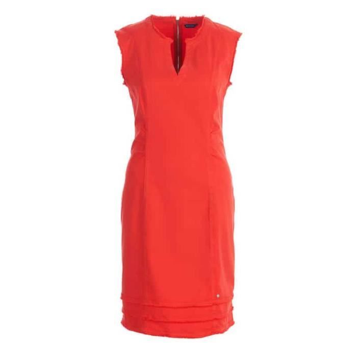 ROBE EN COTON RIVER WOODS Rouge - Cdiscount Prêt-à-Porter