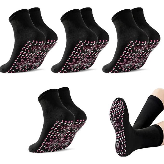 Chaussettes noires unisexes véganes - Punchy main image 0
