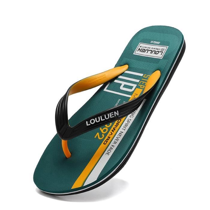 Tongs Homme JOMIX - Sandales Plage Confortables - Antidérapantes - Multi-usage