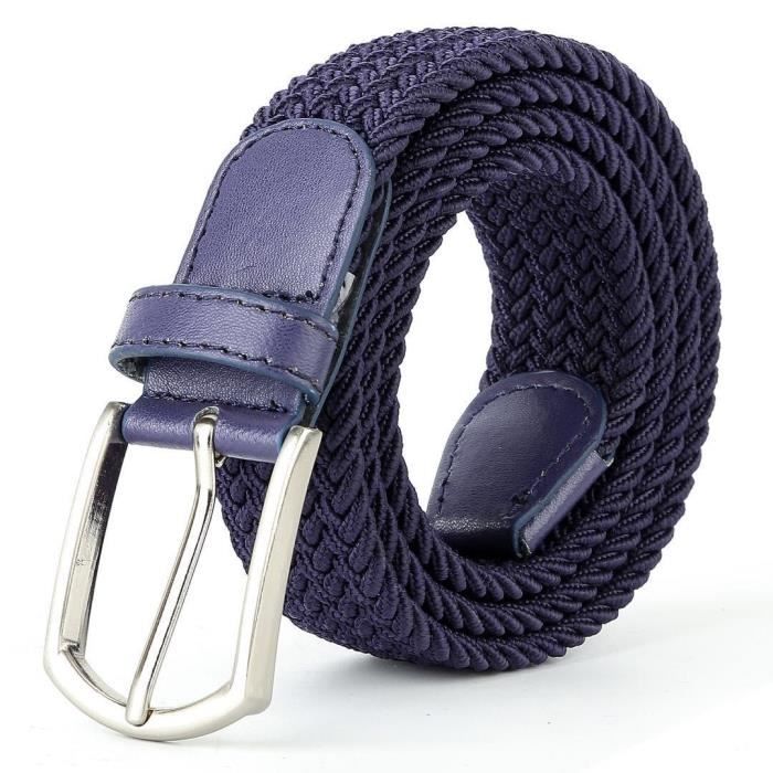 Gloop Cintura Elastica In Tessuto Intrecciato Unisex, Larghezza 3,5 Cm, Comoda Per Tutti I Giorni - 3