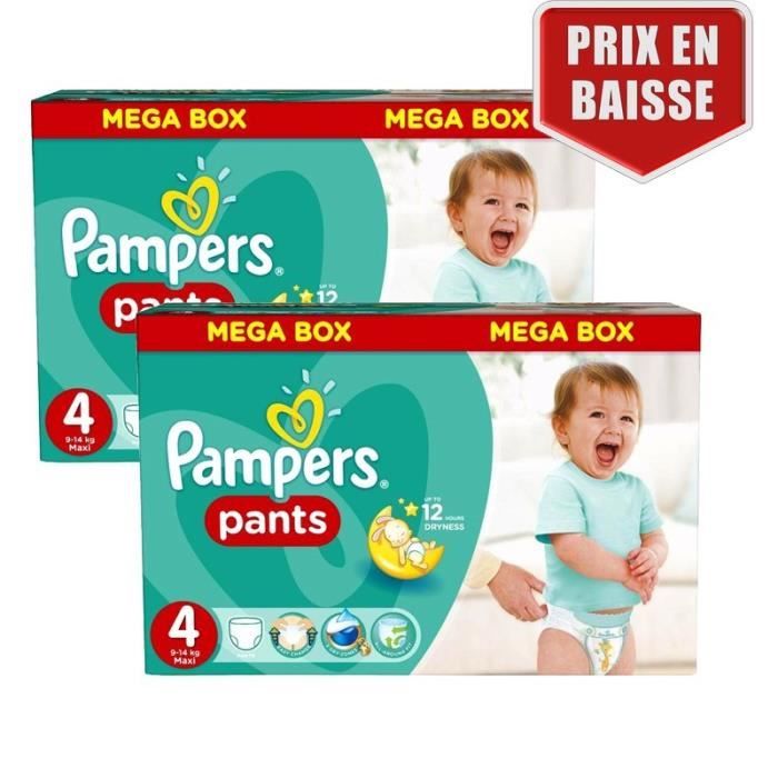 Maxi Pack 282 Couches Pampers Baby Dry Pants Taille 4 Achat Vente Couche 5060672720984 Soldes Sur Cdiscount Des Le 20 Janvier Cdiscount