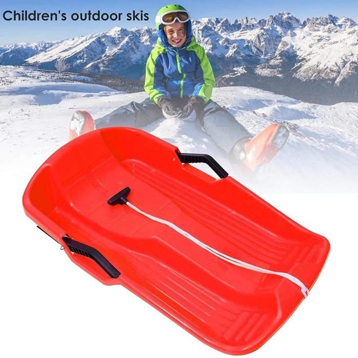 ZERONE luge à neige avec corde à tirer Luge à neige haute Performance ZERONE luge à neige avec corde à tirer Luge à neige haute Performance