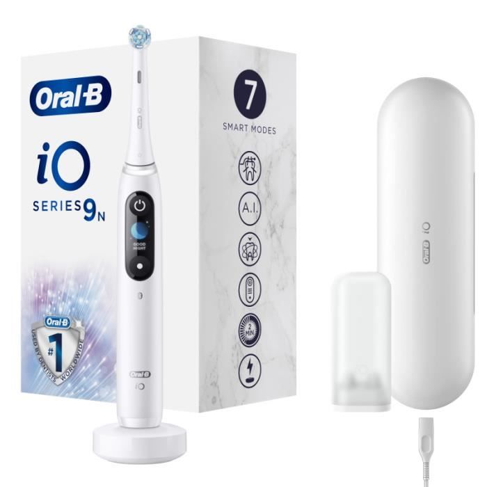Brosse À Dents Électrique Oral-B iO Series 9N – 7 Modes de Brossage, Écran Couleur - vue 2