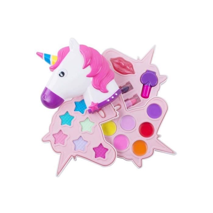 Coffret De Maquillage Licorne 19 Pieces Enfant Beaute Mode Cdiscount Jeux Jouets
