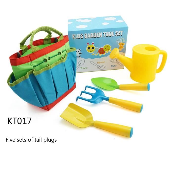 Ensemble Jardinage Enfants 7 Pièces - Tablier, Pulvérisateur, Gants, Chapeau, Outils - Idéal Tout-Petits