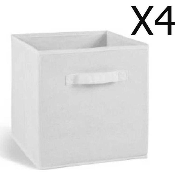 HSDT Boîte De Rangement, Tige Gris-Brun, Pliable, Tissu