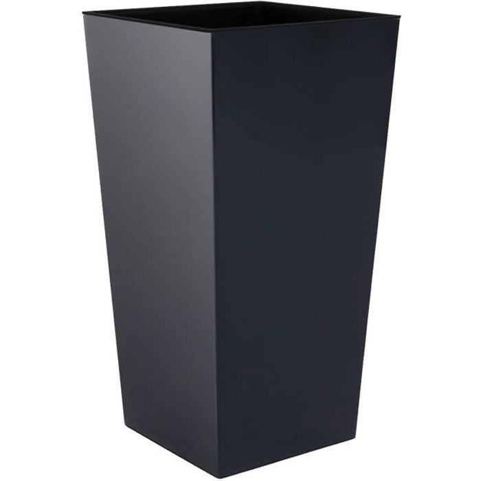 Pots Rectangulaires Urbi Case T - Lot 3 Pots Plastique 44L - Design Moderne Blanc