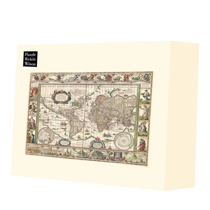 Puzzle - PUZZLE MICHELE WILSON - Nova totius Terrarum - 5000 pièces - Bois - 115 x 87 cm Puzzle - PUZZLE MICHELE WILSON - Nova totius Terrarum - 5000 pièces - Bois - 115 x 87 cm