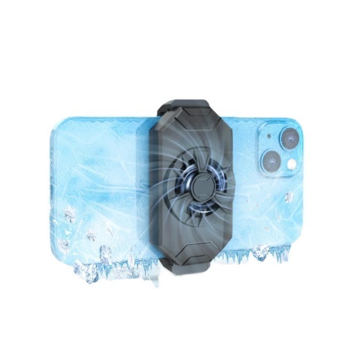 Ventilateur Refroidissement Téléphone Portable - Support Radiateur Double Ventilateur Universel