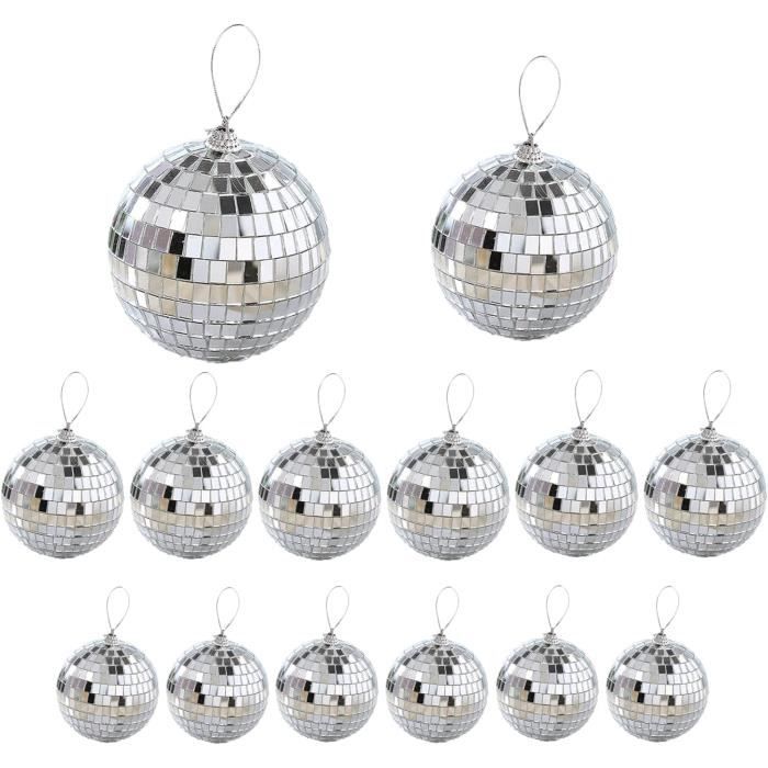 Lot De 100 Boules Disco Miroir - Tailles Variées - Déco Années 70/Soirée