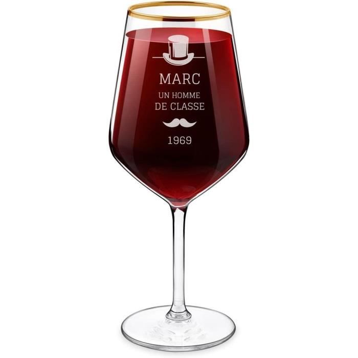 Maverton Ensemble de Carafe Globe avec 2 verres gravés à whisky - Whiskey Set - 2 verres avec motif de planète - Cadeau pour chaque homme - Canada