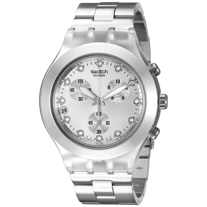 Swatch Svck4038G Full Blooded Argent Montre Homme - Cdiscount Bijouterie