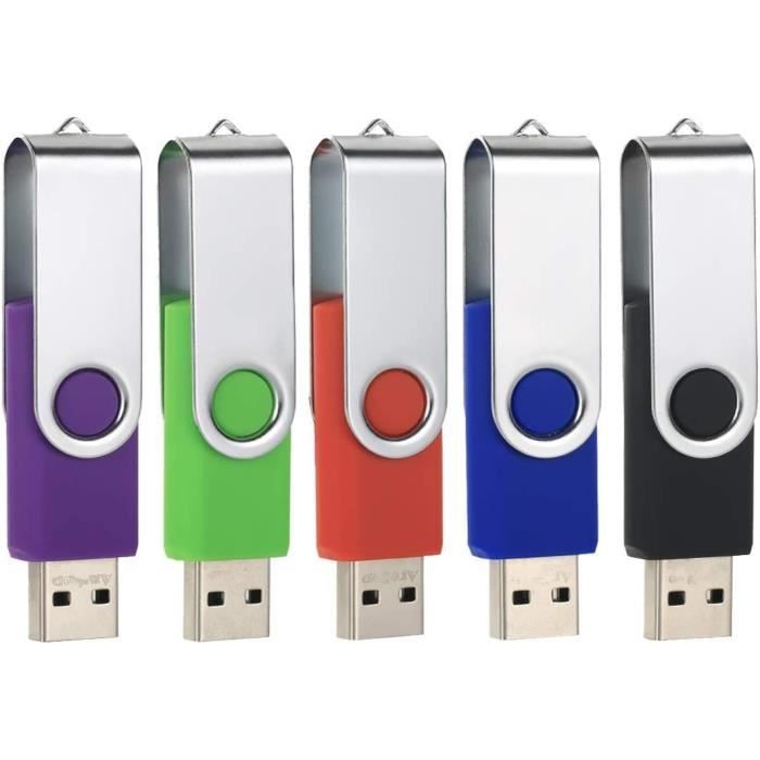 Clés USB 8 Go Flash Drive Bulk Lot de 10 Drive USB portables 8 GB